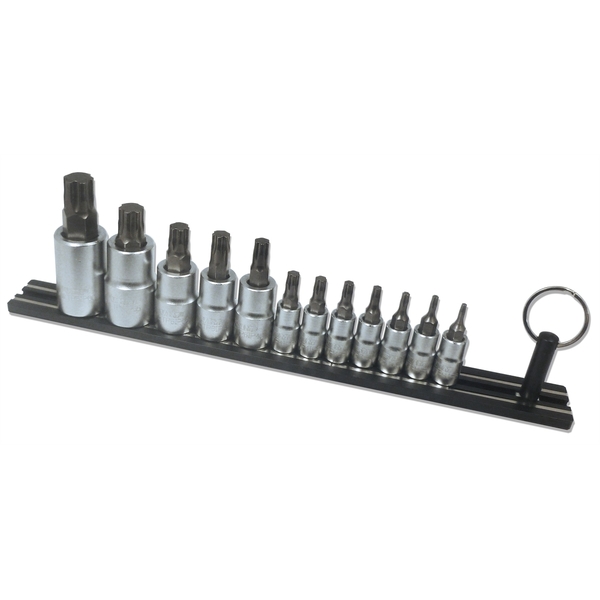 Vim Products VIM Tools 12-Piece Torx Plus Driver Set on Black Magrail TMS-TXIP6